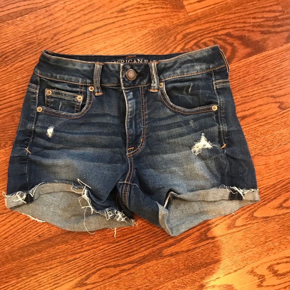 America eagle jean shorts